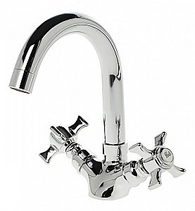 Смеситель для раковины Agger Retro-X A1701100 хром купить в интернет-магазине сантехники Sanbest