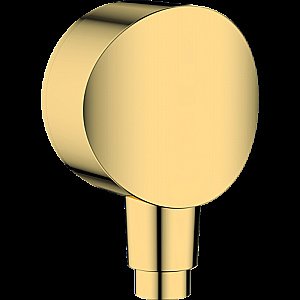 Подключение для шланга Hansgrohe FixFit S 26453990 золото купить в интернет-магазине сантехники Sanbest