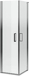Душевые двери Excellent Mazo 100х100 KAEX.3000.2S.1010.LPx2 стекло прозрачное/профиль хром купить в интернет-магазине сантехники Sanbest