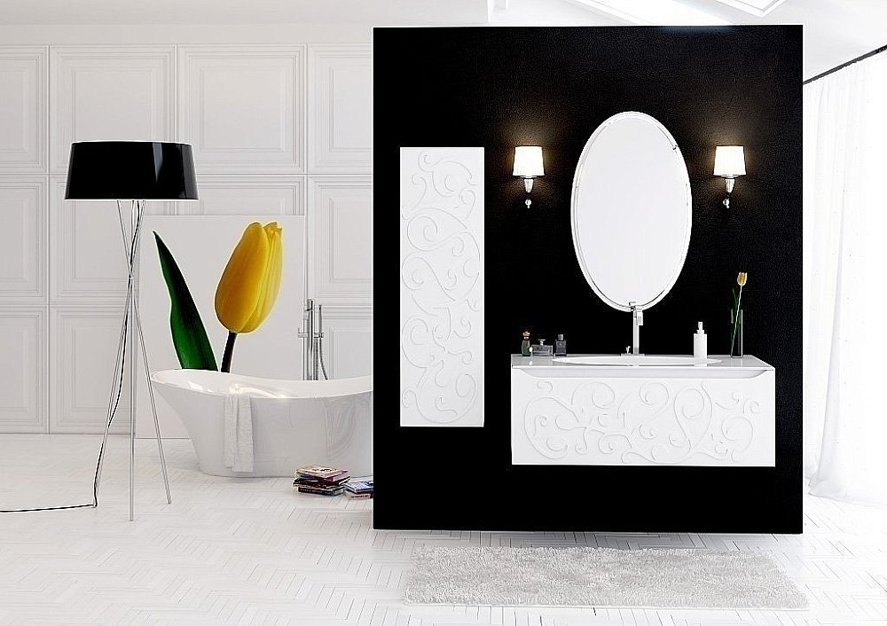 Тумба с раковиной Clarberg Elegance 120 для ванной в интернет-магазине Sanbest