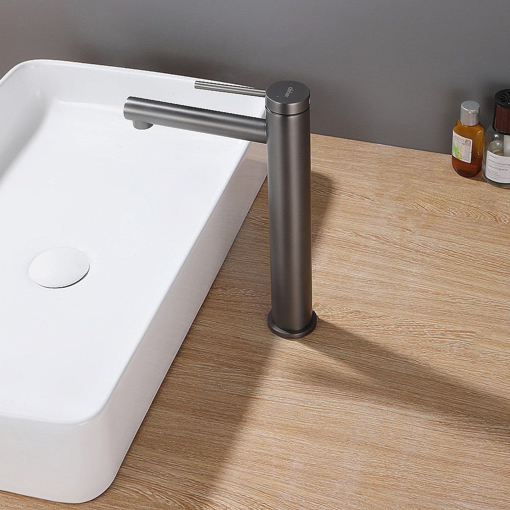 Смеситель для раковины Abber Emotion AF8811NG никель купить в интернет-магазине сантехники Sanbest