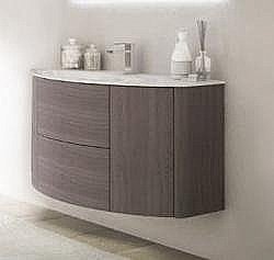 Тумба под раковину Cezares Eden Moderno 120  Rovere scuro Soft купить в интернет-магазине сантехники Sanbest