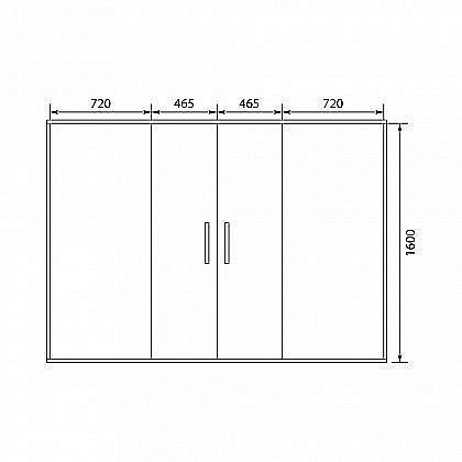 Шторка для ванны Aquanet Malta купить в интернет-магазине Sanbest