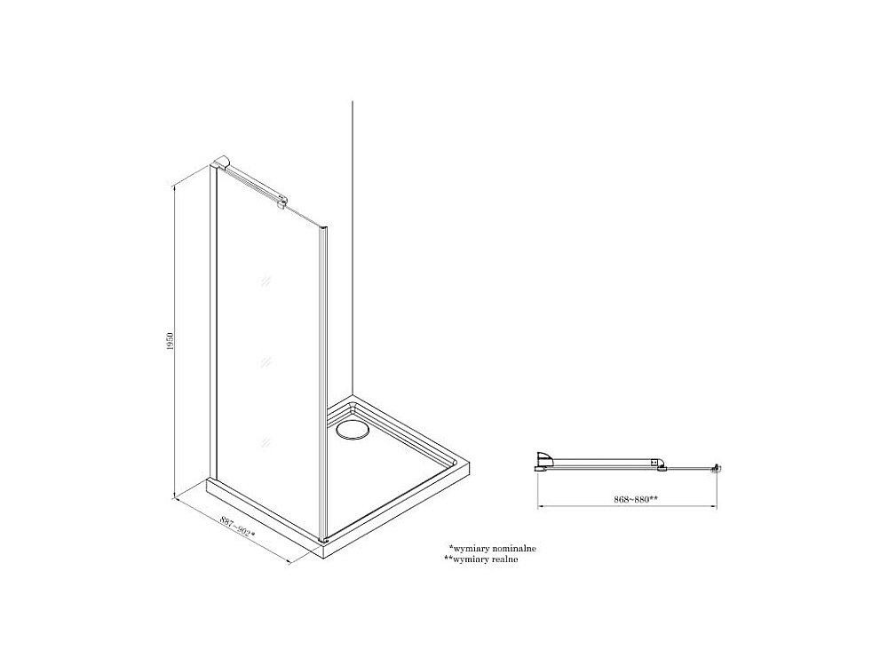 Душевой уголок Roca Capital 90x90 складной хром купить в интернет-магазине Sanbest