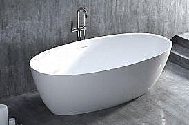 Ванна Salini Alda Nuova S-Stone 175x92 101911SM белая матовая купить в интернет-магазине Sanbest