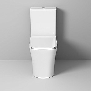 Унитаз-компакт Grossman Galaxy GR-4467S безободковый, с крышкой микролифт, с бачком, белый купить в интернет-магазине Sanbest