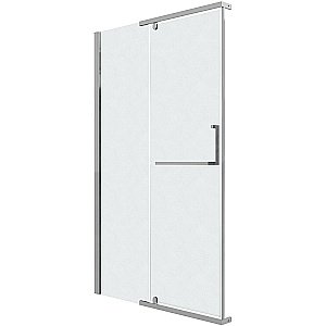 Душевая дверь Grossman Pragma 100 100.K33.03.100.10.02 стекло шиншилла/профиль хром купить в интернет-магазине Sanbest