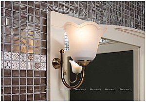 Светильник 2 шт. Aquanet Луизиана WT-260 бронза купить в интернет-магазине сантехники Sanbest