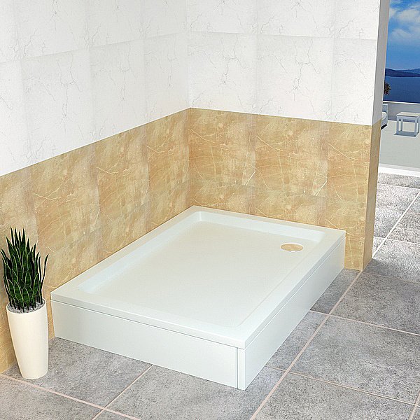 Душевой поддон RGW Acryl STYLE PR 16180292-11 90х120 белый купить в интернет-магазине Sanbest