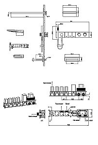 Душевая система Boheme Zodiac 133-2-GM оружейная сталь матовая купить в интернет-магазине сантехники Sanbest