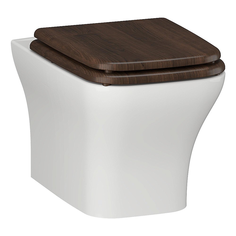 Унитаз подвесной Опадирис Кантара OS74712A белый, безободковый, с крышкой микролифт купить в интернет-магазине Sanbest