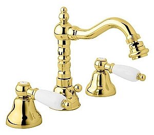 Смеситель для биде Cezares FIRST-BBS2-03/24-Bi золото купить в интернет-магазине сантехники Sanbest