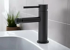 Смеситель для биде Aquatek Европа AQ1318MB черный матовый купить в интернет-магазине сантехники Sanbest
