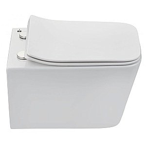 Унитаз подвесной TEKA Formentera 117320000 безободковый, с крышкой микролифт купить в интернет-магазине Sanbest