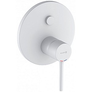 Душевая система Kludi Bozz 386585376 белая матовая купить в интернет-магазине сантехники Sanbest