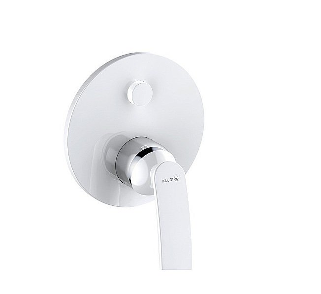 Смеситель для душа Kludi Balance 527599175 белый матовый купить в интернет-магазине сантехники Sanbest