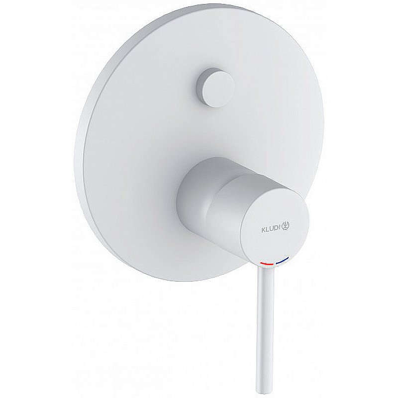 Душевая система Kludi Bozz 386585376 белая матовая купить в интернет-магазине сантехники Sanbest