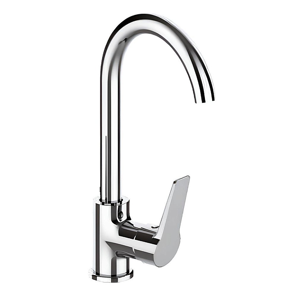 Смеситель для кухни LORANTO INESSA LR70287001 хром купить в интернет-магазине сантехники Sanbest