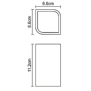 Стакан для зубных щеток WasserKRAFT Elba K-2728 купить в интернет-магазине сантехники Sanbest