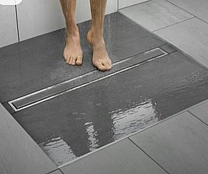 Душевой трап CeramaLux CL6138G-70 золото матовое купить в интернет-магазине Sanbest