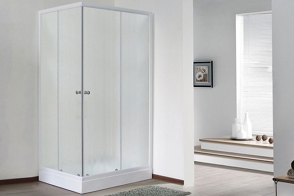 Душевой уголок Royal Bath RB11595HPD-C 95х115 матовый купить в интернет-магазине Sanbest