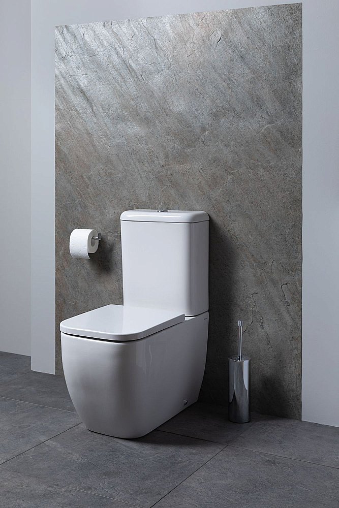 Унитаз Allen Brau Infinity 4.21001.20+4.21002.20 безободковый, с бачком, с крышкой микролифт, белый купить в интернет-магазине Sanbest