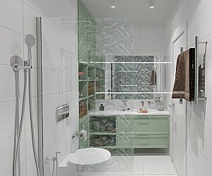 Раковина встраиваемая Bronze de Luxe Alsace 49 1707 белая, с декором купить в интернет-магазине Sanbest