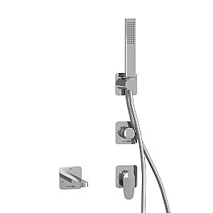 Смеситель для ванны WasserKRAFT Weida SET2852 хром купить в интернет-магазине сантехники Sanbest