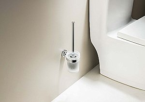 Ершик для унитаза Aquatek Классик AQ4510CR хром купить в интернет-магазине сантехники Sanbest