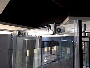 Душевой уголок Esbano Flex ESOGF100KVB 100х100 стекло прозрачное/профиль черный матовый купить в интернет-магазине Sanbest