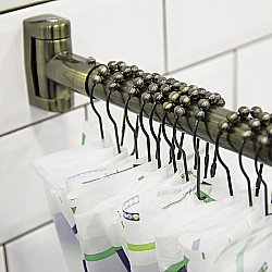 Карниз для шторы на ванну Радомир Альтея бронза купить в интернет-магазине сантехники Sanbest