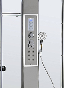 Душевая кабина AvaCan Z Серия Z1910LED 100х100 с гидромассажем, с подсветкой купить в интернет-магазине Sanbest