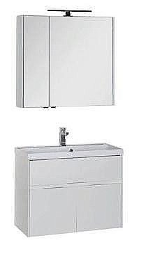 Тумба с раковиной Aquanet Латина 80 для ванной в интернет-магазине Sanbest