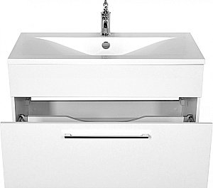 Тумба с раковиной De Aqua Кубика 167034 90 для ванной в интернет-магазине Sanbest