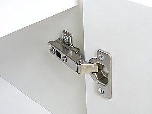 Тумба с раковиной Misty Амур - 80 Э-Аму01080-021Н белая для ванной в интернет-магазине Sanbest