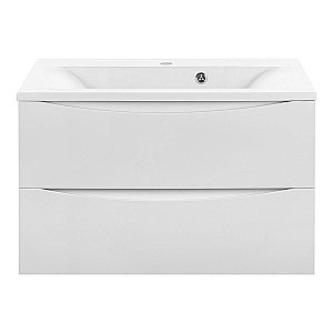 Тумба с раковиной Vincea Mia 800 G.White для ванной в интернет-магазине Sanbest