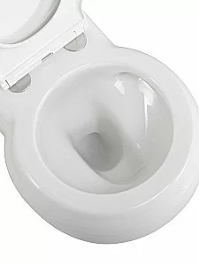 Унитаз подвесной Cezares GRANDE CZR-308-TH-TOR/SC белый, безободквый, смыв торнадо купить в интернет-магазине Sanbest