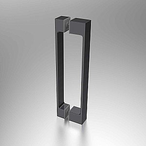 Душевая дверь Vincea Alpha VDP-3AL800CLGM 80 стекло прозрачное/профиль вороненая сталь купить в интернет-магазине Sanbest
