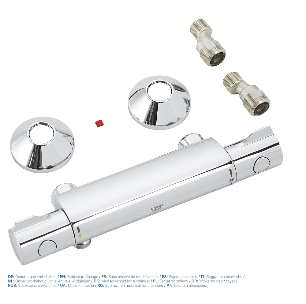 Смеситель для душа Grohe Grohtherm 800 34558000 хром купить в интернет-магазине сантехники Sanbest