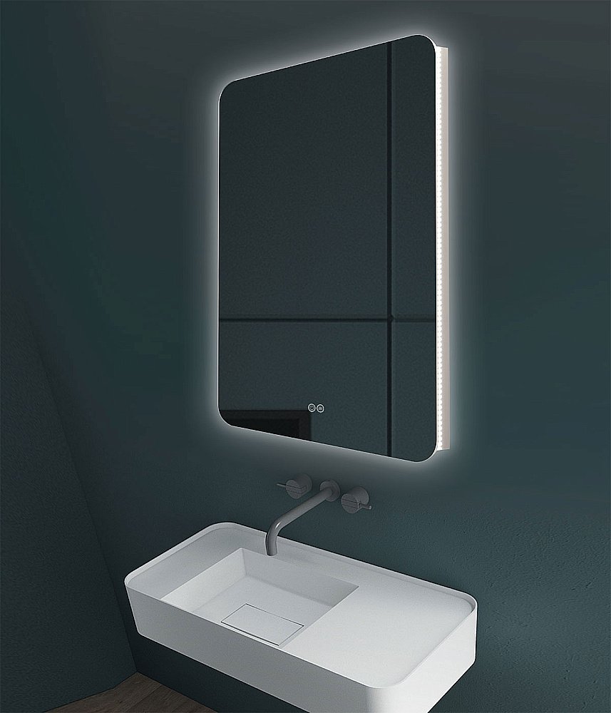 Зеркало LED Vincea VLM-3BE5008-2 50х80 в ванную от интернет-магазине сантехники Sanbest