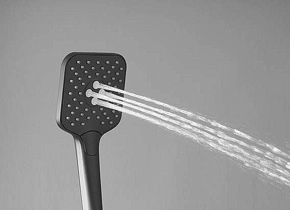 Душевая система Vincea Next VSFW-1N1MB черная матовая купить в интернет-магазине сантехники Sanbest