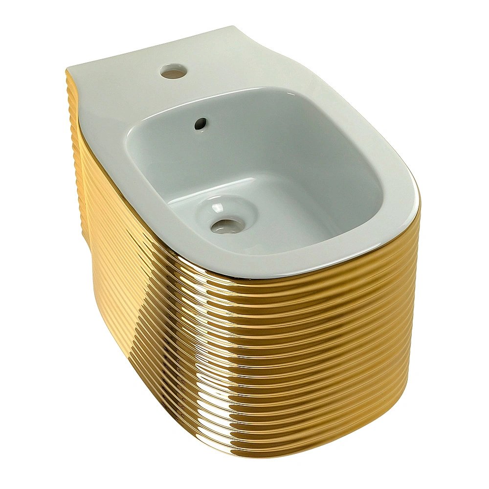 Биде подвесное Migliore MARE 32055 золото купить в интернет-магазине Sanbest