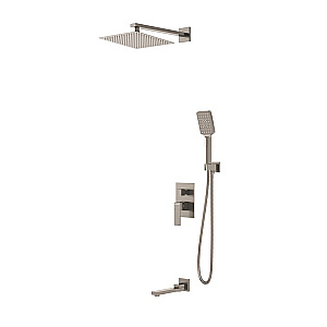 Душевая система Grossman Style 501.K35.05.120 никель брашированный купить в интернет-магазине сантехники Sanbest