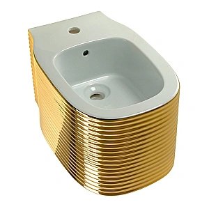 Биде подвесное Migliore MARE 32055 золото купить в интернет-магазине Sanbest