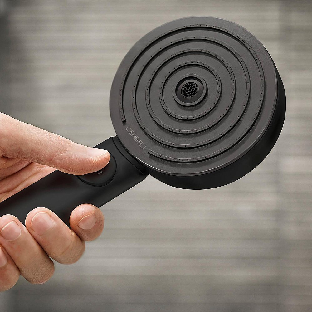 Душевая лейка Hansgrohe Pulsify 24100670 черный матовый купить в интернет-магазине сантехники Sanbest