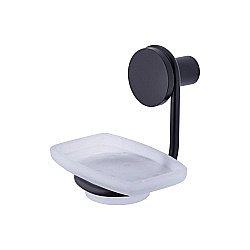 Мыльница настенная Creavit Linda LD19001 черная матовая купить в интернет-магазине сантехники Sanbest