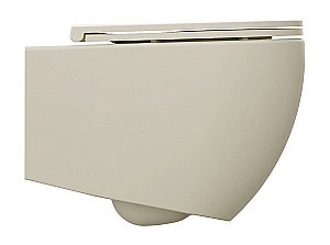 Унитаз подвесной Isvea Infinity 10NF02001SV-2K слоновая кость матовый, безободковый купить в интернет-магазине Sanbest