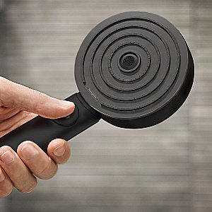 Душевая лейка Hansgrohe Pulsify 24100670 черный матовый купить в интернет-магазине сантехники Sanbest