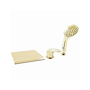 Смеситель на борт ванны RAV-Slezak DUNAJ D474.5YZ золото купить в интернет-магазине сантехники Sanbest