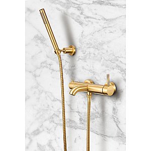 Смеситель для душа Milacio Ultra MCU.350.GD золото купить в интернет-магазине сантехники Sanbest